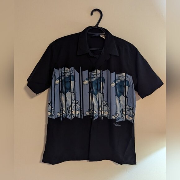 Other - Vintage JCCO Hip Hop Button Up Shirt - Mens Large